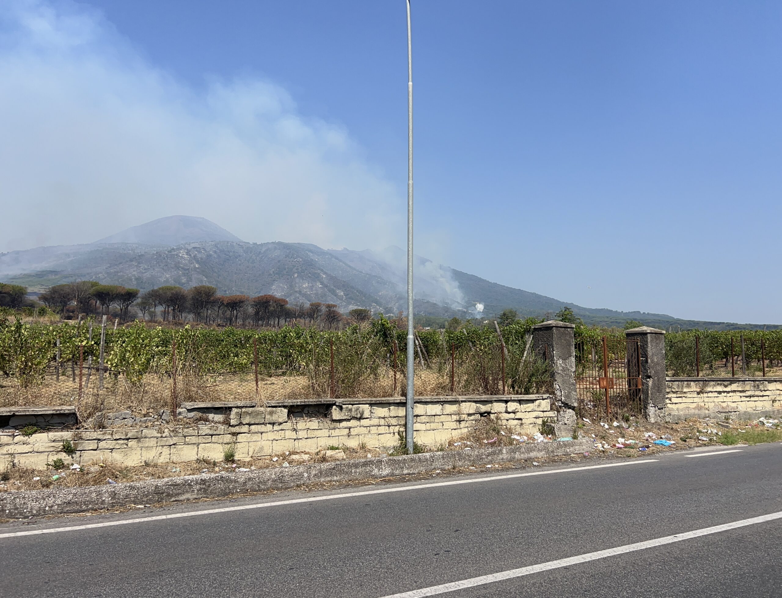 Il Vesuvio brucia. Cronaca di un disastro annunciato